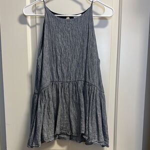 BP Navy Flowy Tank Top